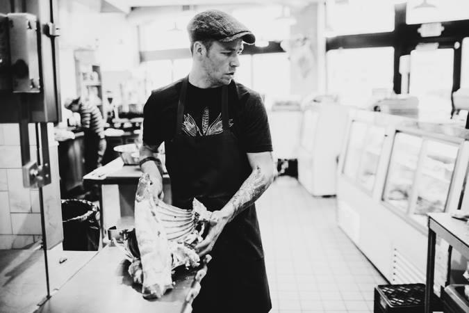 Chef Erick Harcey Cooks with Chef Erik Sather of Lowry Hill Meats