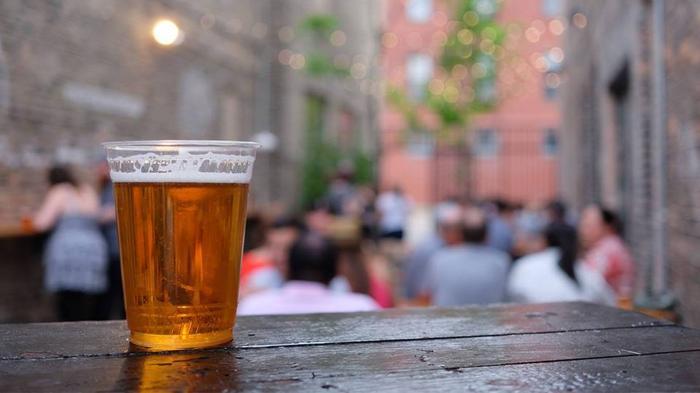 Pop-up Beer Garden Featuring Pryes Brewing