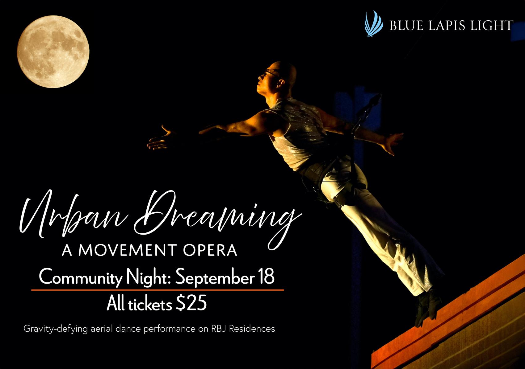 Blue Lapis Light Presents: Urban Dreaming COMMUNITY NIGHT